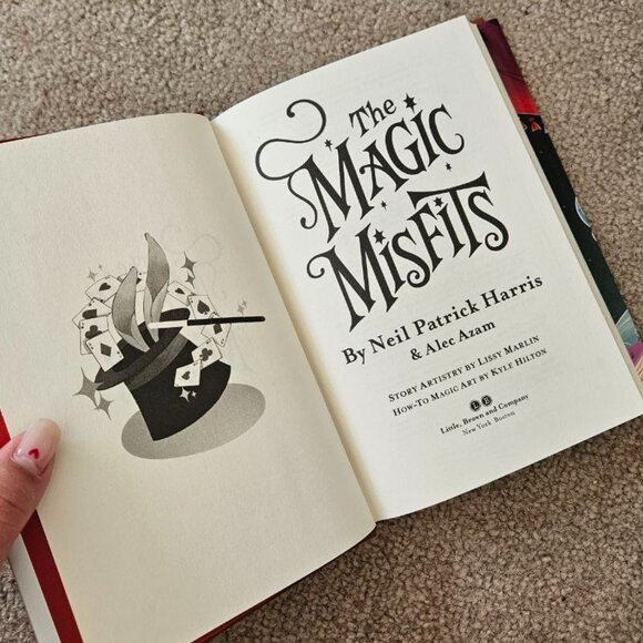 4/$25 The Magic Misfits by Neil Patrick Harris - Hardcover - Picture 2 of 5